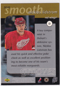  1997-98 Upper Deck Smooth Grooves #SG45 Nicklas Lidstrom