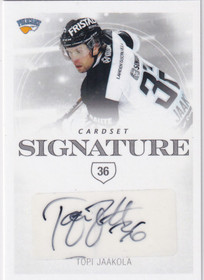 2019-20 Cardset Signature Topi Jaakola /125