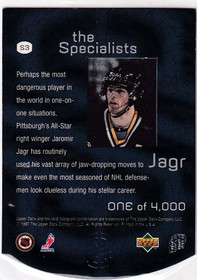  1997-98 Upper Deck The Specialists #S3 Jaromir Jagr