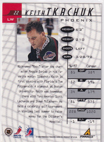  1997-98 Be A Player Autographs #22 Keith Tkachuk