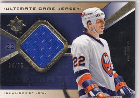  2004-05 Ultimate Collection Jerseys Gold #UGJBO Mike Bossy /75