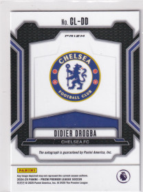 2024-25 Prizm Premier League Didier Drogba Club Legends Breakaway Auto