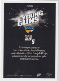 2022-23 Cardset Young Guns Topias Vilen