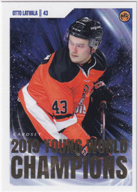 2019-20 Cardset 2019 Young World Champions Otto Latvala /999