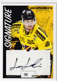 2022-23 Cardset Signature Lasse Lappalainen /100