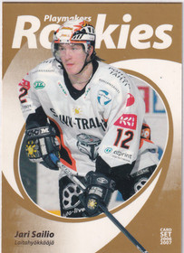 2008-09 Cardset Rookies Jari Sailio /100