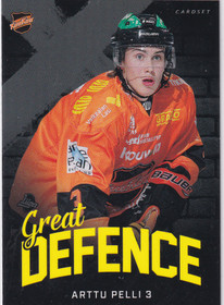 2018-19 Cardset Great Defence Arttu Pelli