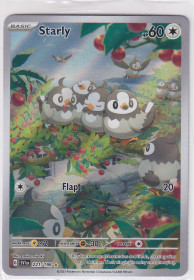 Starly 221/198 Scarlet & Violet Illustration Rare 