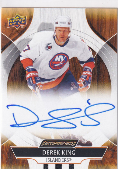  2024-25 Upper Deck Engrained Icons Autographs #CADE Derek King
