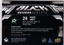  2023-24 UD Black Obsidian Scripts #OSRH Roope Hintz