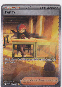 Penny (Alternate Art ) 252/198 Scarlet & Violet 