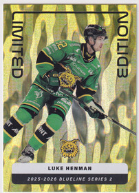 2025-26 Blueline Limited Edition Yellow Luke Henman 