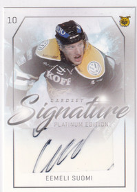 2018-19 Cardset Signature Eemeli Suomi /125