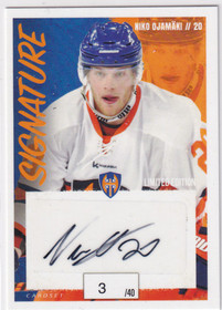 2022-23 Cardset Signature Niko Ojamäki /40