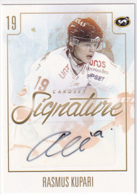 2017-18 Cardset Signature Rasmus Kupari /125