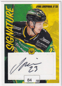 2022-23 Cardset Signature Jyrki Jokipakka /100