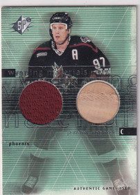  2003-04 SPx Winning Materials #WMJR Jeremy Roenick