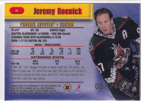  1998-99 Bowman's Best Refractors #55 Jeremy Roenick /400