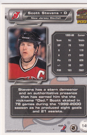 2000-01 Pacific Paramount Copper #149 Scott Stevens