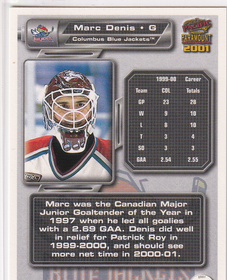 2000-01 Pacific Paramount Copper #68 Marc Denis