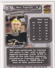 2000-01 Pacific Paramount Copper #72 Ron Tugnutt