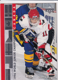 1995-96 Upper Deck Electric Ice #531 Curtis Brown