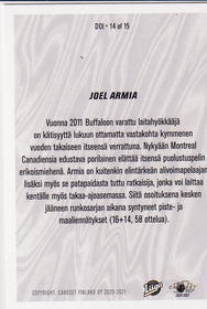 2020-21 Cardset Diamonds Of Ice #DOI14 Joel Armia