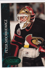 1992-93 Parkhurst Emerald Ice #120 Peter Sidorkiewicz