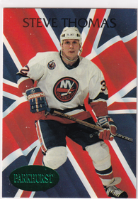 1992-93 Parkhurst Emerald Ice #454 Steve Thomas