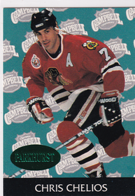 1992-93 Parkhurst Emerald Ice #457 Chris Chelios