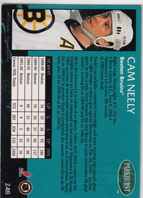 1992-93 Parkhurst Emerald Ice #248 Cam Neely