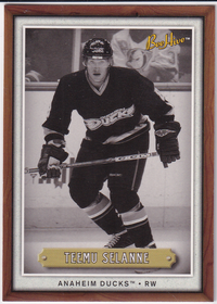 2006-07 Upper Deck Bee Hive Wood #98 Teemu Selanne