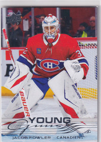 2025-26 Upper Deck Extended Series Young Guns Jacob Fowler #724