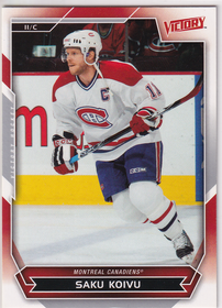 2007-08 Upper Deck Victory #53 Saku Koivu
