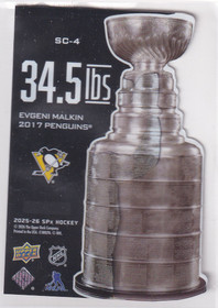  2025-26 SPx 34.5 LBs #SC4 Evgeni Malkin