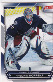 2007-08 Upper Deck Victory #124 Fredrik Norrena
