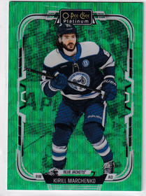  2025-26 O-Pee-Chee Platinum Emerald Surge #167 Kirill Marchenko /10