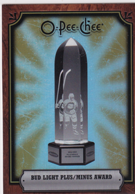 2008-09 O-Pee-Chee Trophy Cards #AWDPV Plus/Minus Award