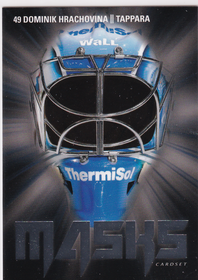 2017-18 Cardset Masks #7 Dominik Hrachovina