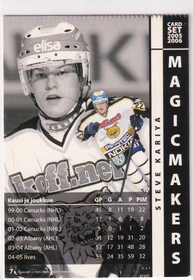 2005-06 Cardset Magic Makers #7 Steve Kariya