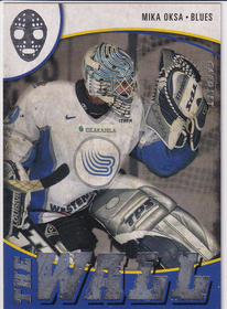 2014-15 Cardset The Wall #TW1 Mika Oksa