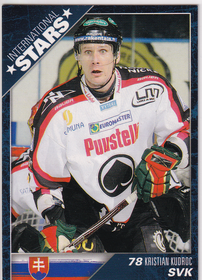 2010-11 Cardset International Stars #IS8 Kristian Kudroc