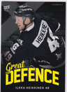 2018-19 Cardset Finland Great Defence #GD14 Ilkka Heikkinen