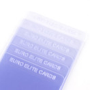 Euro Elite Semi-Rigid korttisuoja 84x123mm 50kpl