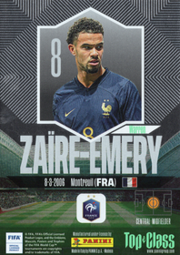 2024 Panini Top Class - Holo Giants #NNO Warren Zaire-Emery