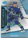  2019-20 Upper Deck Engrained Synthesis Blue #S47 Quinn Hughes /50