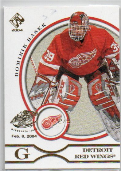 2003-04 Private Stock #34 Dominik Hasek Minnesota All Star /5