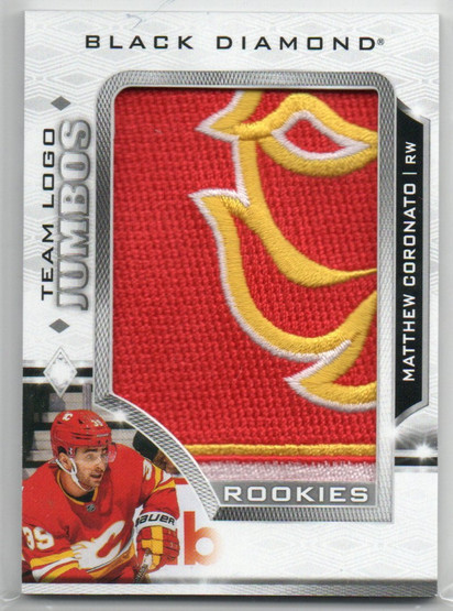 2023-24 Black Diamond Rookie Team Logo Jumbo Patches #RTLMC Matthew Coronato