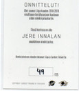 2018-19 Cardset Jere Innala Platinum Edition Signature /125