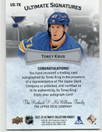  2022-23 Ultimate Collection Ultimate Signatures #USTK Torey Krug